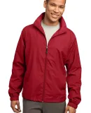 Sport Tek Full Zip Wind Jacket JST70 in True red