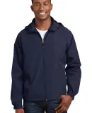 Sport Tek Hooded Raglan Jacket JST73 in True navy