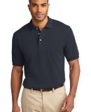 Port Authority Pique Knit Polo K420 in Classic navy