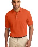 Port Authority Pique Knit Polo K420 in Orange