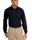 Port Authority Rapid Dry153 Long Sleeve Polo K455L in Classic navy