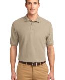 Port Authority Silk Touch153 Polo K500 in Stone