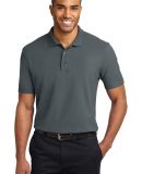 Port Authority Stain Resistant Polo K510 in Steel grey
