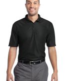 Port Authority Performance Vertical Pique Polo K51 in Black