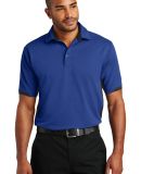 Port Authority Dry Zone153 Colorblock Ottoman Polo in Royal/black