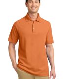 Port Authority EZCotton153 Pique Polo K800 in Dusty orange