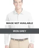 Port Authority Long Sleeve EZCotton153 Pique Polo  Iron Grey