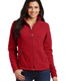Port Authority Ladies Value Fleece Jacket L217 in True red
