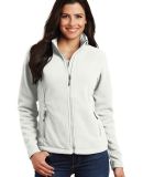 Port Authority Ladies Value Fleece Jacket L217 in Winter white