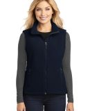 Port Authority Ladies Value Fleece Vest L219 in True navy