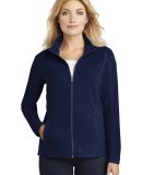 Port Authority Ladies Microfleece Jacket L223 in True navy