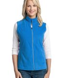 Port Authority Ladies Microfleece Vest L226 in Light royal