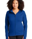 Sport Tek Ladies Tech Fleece Full Zip Hooded Jacke in True royal