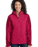 Port Authority Ladies Gradient Hooded Soft Shell J Dk Fus/Logn Be