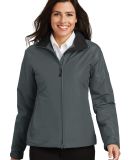Port Authority Ladies Challenger153 Jacket L354 in Steel gy/tr bk