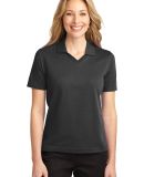 Port Authority Ladies Rapid Dry153 Polo L455 in Jet black