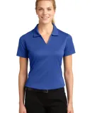 Sport Tek Ladies Dri Mesh V Neck Polo L469 in Royal