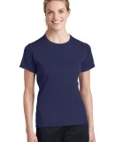 Sport Tek Ladies Dry Zone153 Raglan Accent T Shirt True Navy