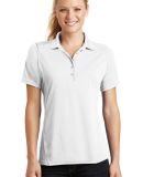 Sport Tek Ladies Dry Zone153 Raglan Accent Polo L4 in White