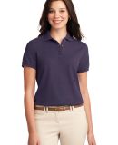 Port Authority L500 Ladies Silk Touch Polo  in Eggplant