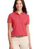 Port Authority L500 Ladies Silk Touch Polo  in Hibiscus