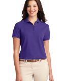 Port Authority L500 Ladies Silk Touch Polo  in Purple