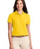 Port Authority L500 Ladies Silk Touch Polo  in Sunflower yllw