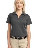Port Authority Ladies Tech Pique Polo L527 in Grey smoke