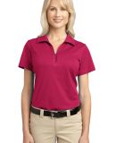 Port Authority Ladies Tech Pique Polo L527 in Raspberry pink