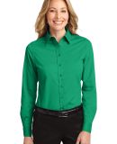 Port Authority Ladies Long Sleeve Easy Care Shirt  in Court green