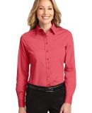 Port Authority Ladies Long Sleeve Easy Care Shirt  in Hibiscus