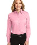 Port Authority Ladies Long Sleeve Easy Care Shirt  in Light pink