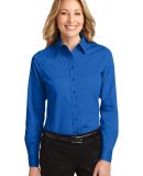 Port Authority Ladies Long Sleeve Easy Care Shirt  in Strong blue