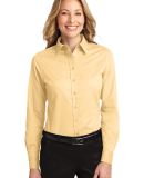 Port Authority Ladies Long Sleeve Easy Care Shirt  in Yellow