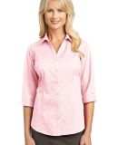 IMPROVED Port Authority Ladies 34 Sleeve Blouse L6 in Pale pink