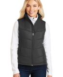 Port Authority Ladies Puffy Vest L709 in Black