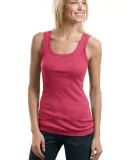 Port Authority Ladies Concept Rib Stretch Tank LM1 Strawberry Ice