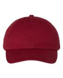 Valucap VC300 Adult Washed Dad Hat in Cardinal