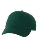 Valucap VC300 Adult Washed Dad Hat in Forest green