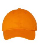 Valucap VC300 Adult Washed Dad Hat in Neon orange