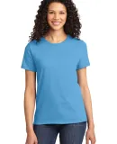 Port & Company Ladies Essential T Shirt LPC61 in Aquatic blue