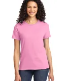 Port & Company Ladies Essential T Shirt LPC61 in Candy pink