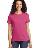 Port & Company Ladies Essential T Shirt LPC61 in Sangria