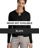 Port Authority Ladies Fine Gauge Crewneck Cardigan Black
