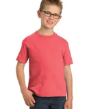 Port & Company Youth Essential Pigment Dyed Tee PC FruitPunch