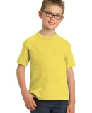 Port & Company Youth Essential Pigment Dyed Tee PC Popcorn