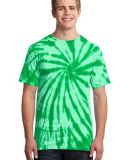 Port & Company Essential Tie Dye Tee PC147 in Kelly