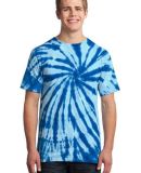 Port & Company Essential Tie Dye Tee PC147 in Royal