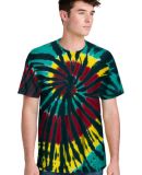 Port & Company Essential Tie Dye Tee PC147 in Islandsprl
