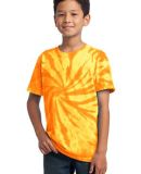 Port & Company Youth Essential Tie Dye Tee PC147Y in Gold